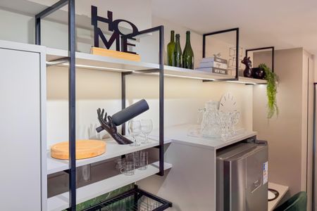 Apartamento para alugar com 21m², 1 quarto e sem vagaCozinha