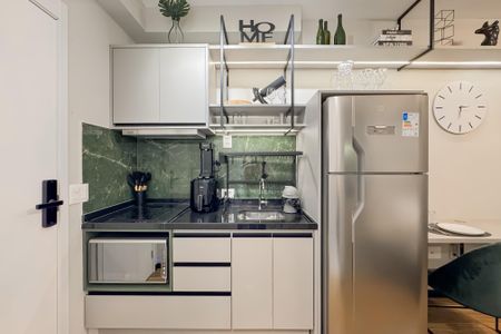 Apartamento para alugar com 21m², 1 quarto e sem vagaCozinha