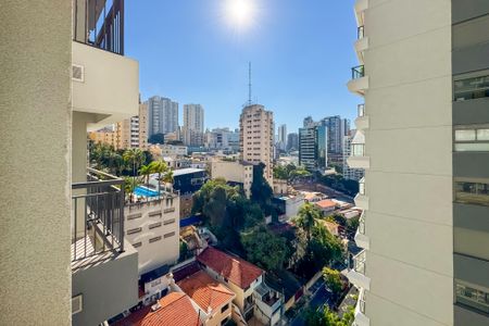 Apartamento para alugar com 21m², 1 quarto e sem vagaVista da Sacada Studio