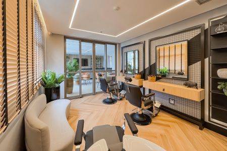 Apartamento para alugar com 21m², 1 quarto e sem vagaÁrea comum - Salão de Beleza