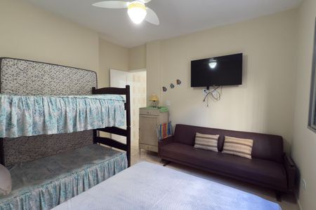 Quarto de apartamento para alugar com 1 quarto, 50m² em Boqueirão, Praia Grande