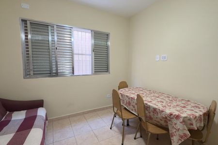 Sala de apartamento para alugar com 1 quarto, 50m² em Boqueirão, Praia Grande