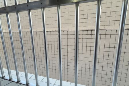 Vista da Sala de apartamento para alugar com 1 quarto, 50m² em Boqueirão, Praia Grande