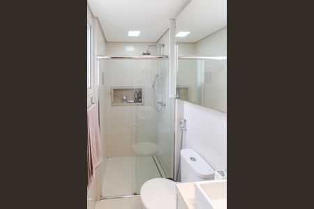 Apartamento à venda com 136m², 3 quartos e 4 vagasBanheiro da Suíte 3