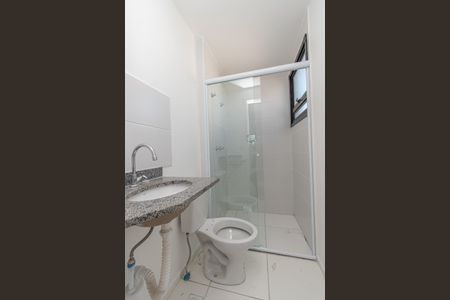 Banheiro da Suíte de apartamento para alugar com 2 quartos, 55m² em Jardim do Bosque, Hortolândia