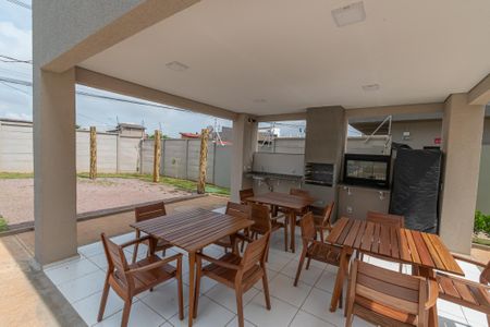 Área comum - Churrasqueira de apartamento para alugar com 2 quartos, 55m² em Jardim do Bosque, Hortolândia