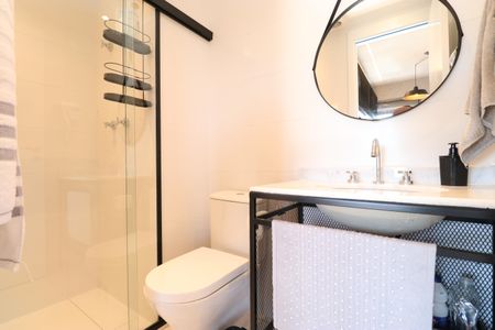 Apartamento para alugar com 23m², 1 quarto e sem vagaBanheiro