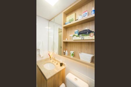 Apartamento à venda com 109m², 3 quartos e 2 vagasBanheiro Social