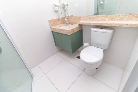 Studio para alugar com 24m², 1 quarto e sem vaga Studio para alugar com 24m², 1 quarto e sem vagaBanheiro