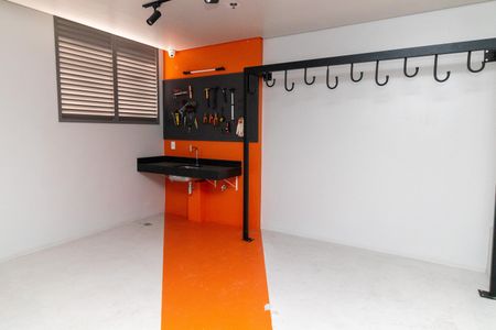 Studio para alugar com 24m², 1 quarto e sem vaga Studio para alugar com 24m², 1 quarto e sem vagaÁrea comum - Bicicletário