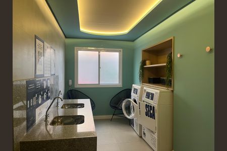 Studio para alugar com 27m², 1 quarto e sem vaga Studio para alugar com 27m², 1 quarto e sem vagaLavanderia