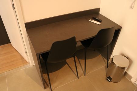 Studio para alugar com 27m², 1 quarto e sem vagaSala e Cozinha Integrada