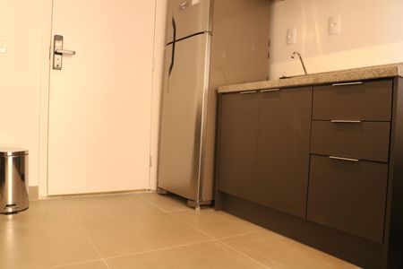 Studio para alugar com 27m², 1 quarto e sem vagaSala e Cozinha Integrada