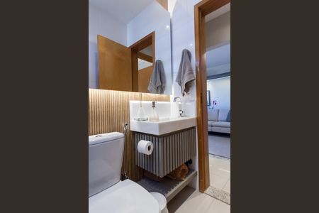 Apartamento à venda com 130m², 2 quartos e 2 vagasBanheiro Social