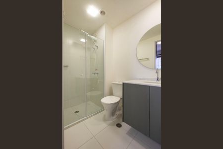 Studio para alugar com 25m², 1 quarto e sem vaga Studio para alugar com 25m², 1 quarto e sem vagaBanheiro