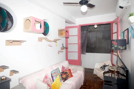 Sala de apartamento à venda com 1 quarto, 49m² em Centro Histórico, Porto Alegre