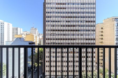 Studio para alugar com 23m², 1 quarto e sem vagaVaranda