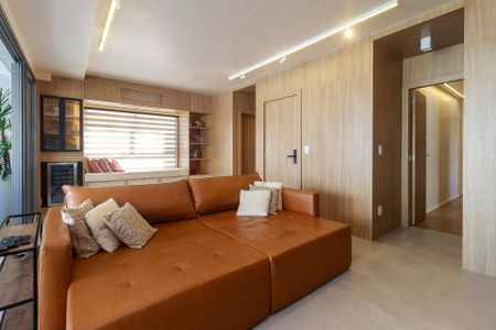 Sala de apartamento à venda com 3 quartos, 141m² em Brooklin, São Paulo