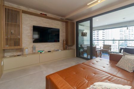 Sala de apartamento à venda com 3 quartos, 141m² em Brooklin, São Paulo