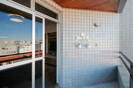 Varanda da Sala de apartamento à venda com 3 quartos, 147m² em União, Belo Horizonte