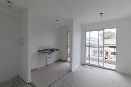 Sala e Cozinha de apartamento à venda com 2 quartos, 42m² em Cidade Patriarca, São Paulo