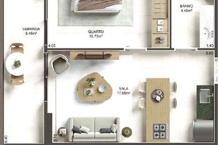 Apartamento à venda com 1 quarto, 49m² em Icaraí, Niterói