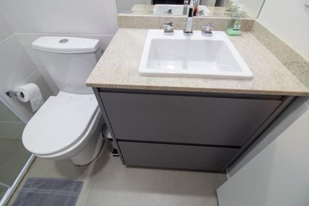 Studio para alugar com 24m², 1 quarto e sem vaga Studio para alugar com 24m², 1 quarto e sem vagaBanheiro