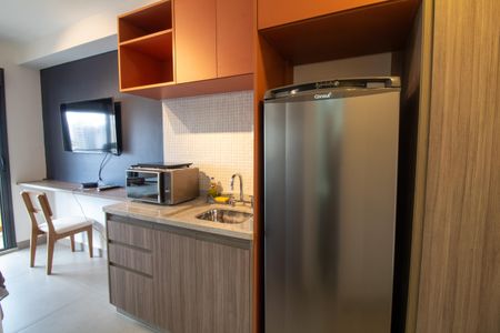 Studio para alugar com 24m², 1 quarto e sem vaga Studio para alugar com 24m², 1 quarto e sem vagaCozinha