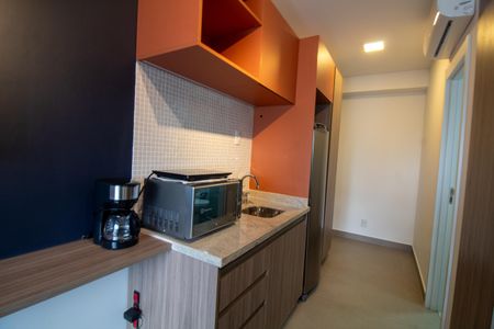 Studio para alugar com 24m², 1 quarto e sem vaga Studio para alugar com 24m², 1 quarto e sem vagaCozinha