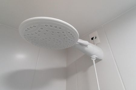 Banheiro de kitnet/studio para alugar com 1 quarto, 30m² em Vila Clementino, São Paulo