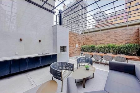 Apartamento para alugar com 31m², 1 quarto e sem vaga Apartamento para alugar com 31m², 1 quarto e sem vagaÁrea comum - Churrasqueira