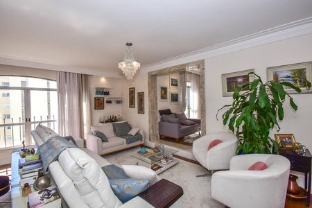 Sala de apartamento à venda com 4 quartos, 211m² em Vila Morumbi, São Paulo