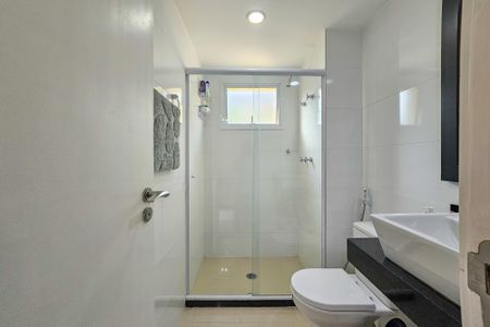 Apartamento para alugar com 162m², 3 quartos e 2 vagasBanheiro da suíte 3