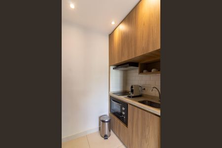 Studio à venda com 26m², 1 quarto e sem vagaCozinha Americana