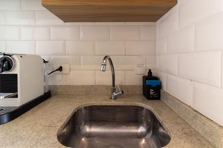 Studio à venda com 26m², 1 quarto e sem vagaCozinha Americana