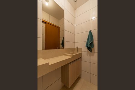 Lavabo Sala de Jantar de apartamento à venda com 3 quartos, 81m² em Santa Rosa, Belo Horizonte