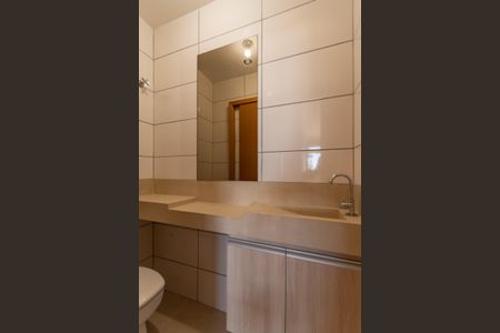 Lavabo Sala de Jantar de apartamento à venda com 3 quartos, 81m² em Santa Rosa, Belo Horizonte