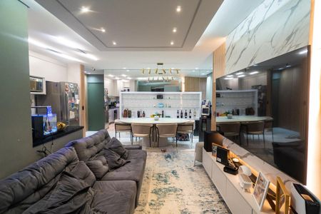 Sala de apartamento à venda com 2 quartos, 86m² em Campo Belo, São Paulo