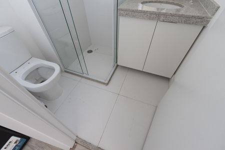 Studio para alugar com 24m², 1 quarto e sem vaga Studio para alugar com 24m², 1 quarto e sem vagaBanheiro