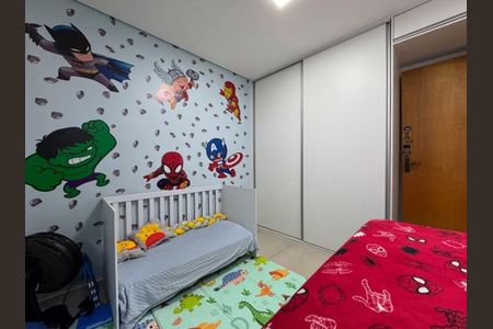 Quarto 2 de apartamento à venda com 2 quartos, 87m² em Cabral, Contagem