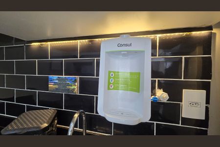 Studio para alugar com 44m², 1 quarto e 1 vagaDetalhe da cozinha