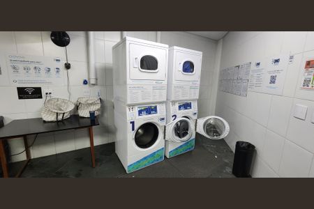 Studio para alugar com 44m², 1 quarto e 1 vagaLavanderia