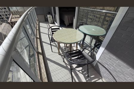 Studio para alugar com 44m², 1 quarto e 1 vagaVaranda