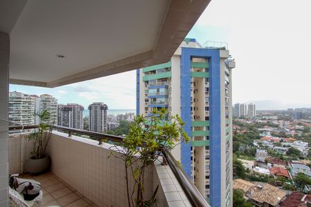 Varanda de apartamento à venda com 1 quarto, 58m² em Barra da Tijuca, Rio de Janeiro