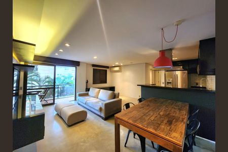 Sala de apartamento à venda com 1 quarto, 75m² em Itaim Bibi, São Paulo