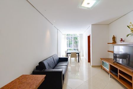 Sala  de apartamento à venda com 3 quartos, 100m² em Leme, Rio de Janeiro