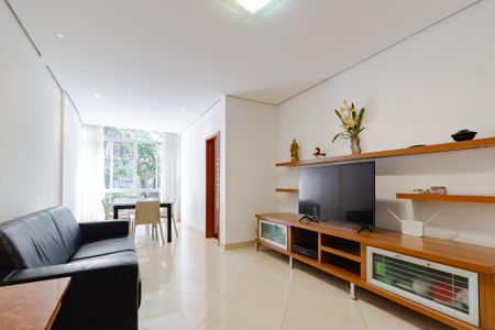 Sala  de apartamento à venda com 3 quartos, 100m² em Leme, Rio de Janeiro
