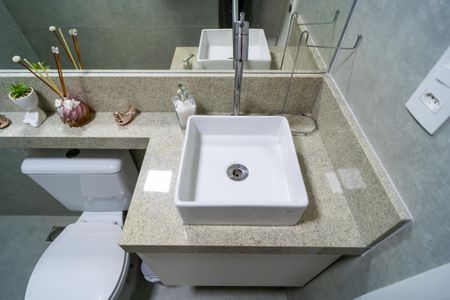 Apartamento para alugar com 70m², 2 quartos e 2 vagasBanheiro