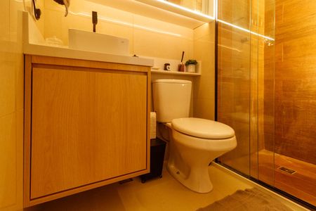 Apartamento para alugar com 35m², 2 quartos e sem vaga Apartamento para alugar com 35m², 2 quartos e sem vagaBanheiro