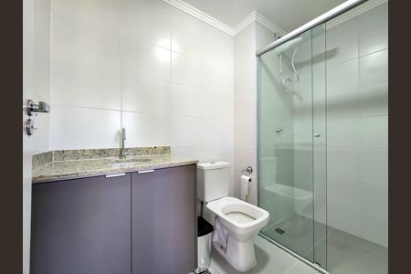 Studio para alugar com 24m², 1 quarto e sem vaga Studio para alugar com 24m², 1 quarto e sem vagaBanheiro